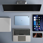 Ora Keyboard Foldable Bluetooth 5.0 Keyboard with Touchpad & Phone Holder For Phones Tablets